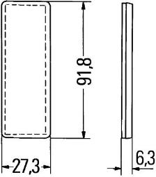 Reflector HELLA 8RA 342 014-157