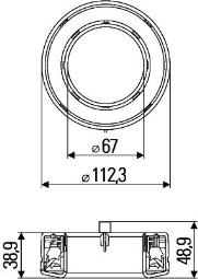 Tail Light Assembly Hella 2SB 009 362-321