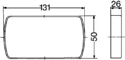 Strobe-type Beacon Hella 2XD 010 312-811