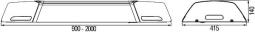 Signal System, emergency vehicle Hella 2RM 010 701-781