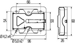 Tail Light Assembly Hella 2VA 980 720-001