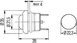 Ignition Switch HELLA 6JF 001 571-041