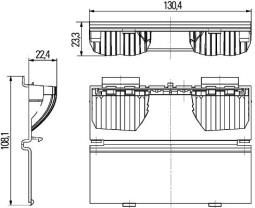 Bulb Holder, tail light Hella 9XX 340 173-801