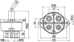 Main Switch, battery Hella 6EK 002 843-161