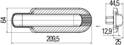 Auxiliary Direction Indicator Hella 2BM 011 788-011