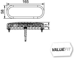 Direction Indicator HELLA 2BE 357 022-001