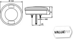 Direction Indicator HELLA 2BE 357 027-061