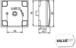 Rear Fog Light HELLA 2NE 357 029-141