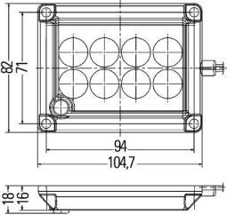 Interior Light Hella 2JA 012 557-011