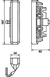 Strobe-type Beacon Hella 2XD 012 160-911