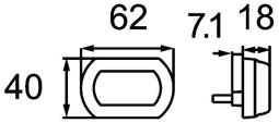 Position Light HELLA 2PF 013 323-227