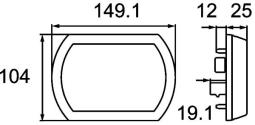 Tail Light Assembly Hella 2SD 013 341-111