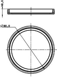 Rubber Ring HELLA 9GD 980 696-001