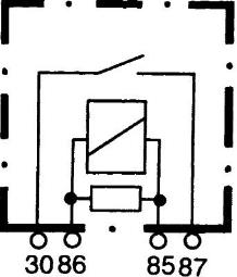 Relay, main current Hella 4RA 007 793-041