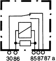 Relay, main current HELLA 4RD 933 319-007