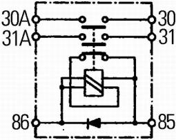 Main Switch, battery Hella 6EK 008 776-001