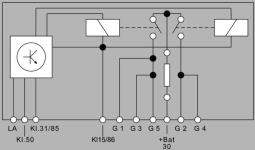 Control Unit, glow time Hella 4RV 008 188-021