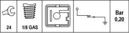 Oil Pressure Switch HELLA 6ZL 003 259-541