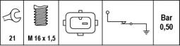 Oil Pressure Switch HELLA 6ZL 003 259-591