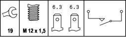 Switch, reverse light HELLA 6ZF 004 842-001