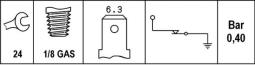 Oil Pressure Switch HELLA 6ZF 007 392-001