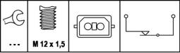 Stop Light Switch HELLA 6DD 008 622-161