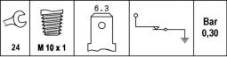 Oil Pressure Switch HELLA 6ZL 003 259-391