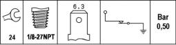 Oil Pressure Switch HELLA 6ZL 003 259-381