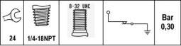 Oil Pressure Switch HELLA 6ZL 003 259-421