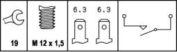 Switch, reverse light HELLA 6ZF 004 846-001