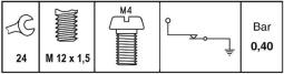 Oil Pressure Switch HELLA 6ZL 009 600-021