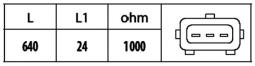 Sensor, crankshaft pulse HELLA 6PU 009 146-491