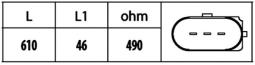 Sensor, crankshaft pulse HELLA 6PU 009 146-541