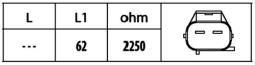 Sensor, crankshaft pulse Hella 6PU 009 146-551