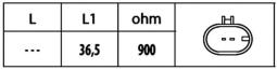 Sensor, crankshaft pulse HELLA 6PU 009 146-561