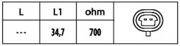 Sensor, crankshaft pulse HELLA 6PU 009 146-591