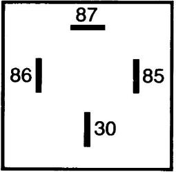 Relay, main current HELLA 4RA 933 332-101