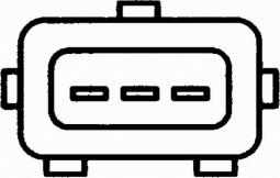 Sensor, crankshaft pulse HELLA 6PU 009 163-521