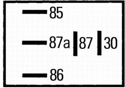 Relay, main current HELLA 4RD 933 319-011