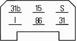 Relay, wipe/wash interval HELLA 5WG 002 450-301