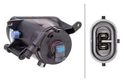 Front Fog Light Hella 1N0 010 327-161