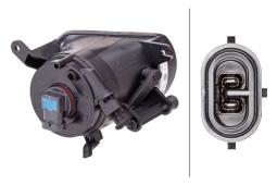 Front Fog Light Hella 1N0 010 327-111