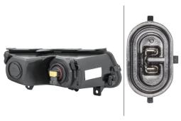 Front Fog Light Hella 1ND 010 377-031