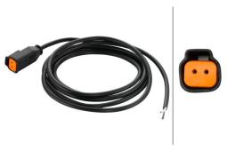 Cable Set, worklight HELLA 8KB 990 299-011