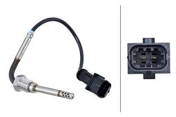 Sensor, exhaust gas temperature Hella 6PT 010 376-521