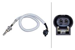 Sensor, exhaust gas temperature Hella 6PT 010 376-441
