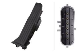 Sensor, accelerator pedal position Hella 6PV 008 890-701