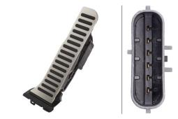 Sensor, accelerator pedal position Hella 6PV 011 039-721
