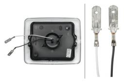 Lens, direction indicator Hella 9DW 195 804-021