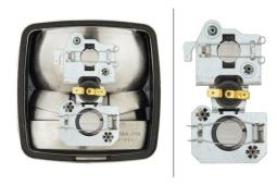Insert, headlight Hella 1SA 990 185-101